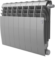 Радиатор Royal Thermo BiLiner 350 /Silver Satin VR - 8 секц.