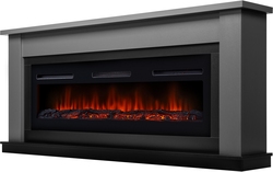 Портал Firelight Canto Long графит, черный