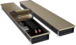 Конвектор внутрипольный Royal Thermo ATRIUM TURBO-90/250/1400-DG-U-AU