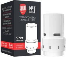 Термоголовка жидкостная Royal Thermo Design, Click (белый)