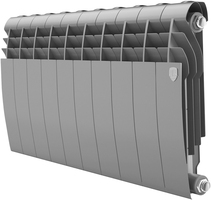 Радиатор Royal Thermo BiLiner 350 /Silver Satin - 10 секц.