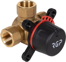 Клапан поворотный 3-ходовой SHUFT DN15, Kvs1.0, PN10, ВР1/2