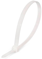 Стяжки нейлоновые Fortisflex КСС 4х300 арт. 49399 белые, упак_100