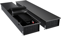 Конвектор внутрипольный Royal Thermo ATRIUM TURBO-150/300/2000-DG-U-BL