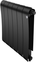 Радиатор биметаллический Royal Thermo Infinity 500 Noir Sable VR80 - 6 секц.