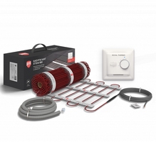 Комплект теплого пола Royal Thermo EasyFix Mat RTEM 2-180-2,5 с терморегулятором Basic