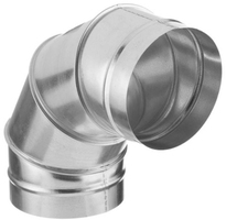 Отвод НЕОКЛИМАТ оцинкованный 90 D 200 0,5 мм