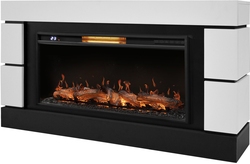 Каминокомплект: Очаг Electrolux EFP/P-3620LS, портал Moderno 42/40/36, белый, р/в