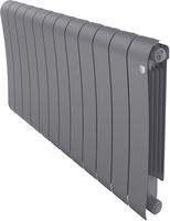 Радиатор биметаллический Royal Thermo Infinity 500 Silver Satin - 12 секц.