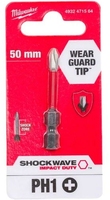 Насадка бита Milwaukee SHOCKWAVE PH1 50мм (1) 4932471564