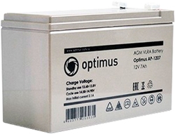 Аккумулятор резервный ZONT АP 1207 Optimus 7A/h