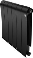 Радиатор биметаллический Royal Thermo Infinity 500 Noir Sable - 6 секц.