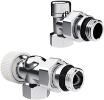 Набор термостатический осевой Royal Thermo Design 1/2"М30х1,5 (Хром)