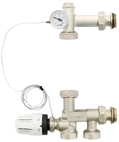 Группа насосно-смесительная Uni-Fitt SOLOMIX MINI с наружной резьбой 1", без насоса
