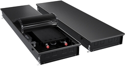 Конвектор внутрипольный Royal Thermo ATRIUM TURBO-110/400/2600-DG-U-BL