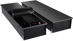 Конвектор внутрипольный Royal Thermo ATRIUM TURBO-190/400/3000-DG-U-BL