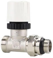 Клапан радиаторный VARMEGA 1/2" x 3/4"EK термостатический прямой с самоуплотняющимся полусгоном VM10