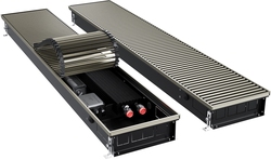 Конвектор внутрипольный Royal Thermo ATRIUM TURBO-90/250/2800-DG-U-LB