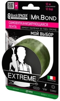 Лента универсальная Mr.Bond самовулканизирующаяся, 25,4мм*3м*0,5мм QS EXTREME, оливковый