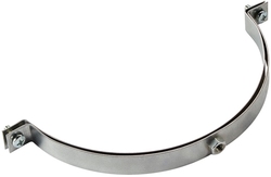 Хомут для воздуховода без резин. профиля 400 мм (гайка)