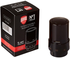 Термоголовка жидкостная ROYAL THERMO Design, Click (черный)