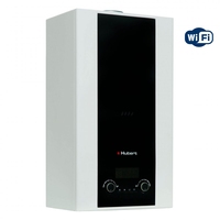 Котел газовый HUBERT AGB 35 WLB настенный, 1 конт., закр. кам. сгор., с трехход. клап., Wi-Fi