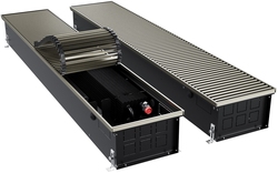 Конвектор внутрипольный Royal Thermo ATRIUM TURBO-150/250/2100-DG-U-LB