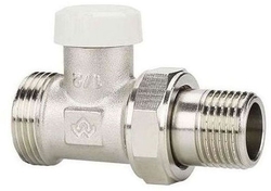 Клапан радиаторный VARMEGA 1/2" x 3/4"EK запорный, прямой VM10302