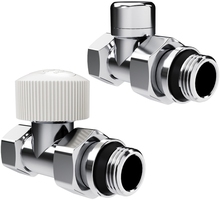 Набор термостатический прямой Royal Thermo Design 1/2"М30х1,5 (Хром)