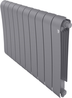 Радиатор биметаллический Royal Thermo Infinity 500 Silver Satin VR80 - 10 секц.