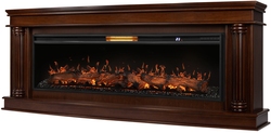 Каминокомплект: Очаг Royal Thermo Aurora RTFP/P-AR60LS, портал Olympia 60 CO, канадский дуб