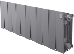 Радиатор Royal Thermo PianoForte 200 /Silver Satin - 12 секц.