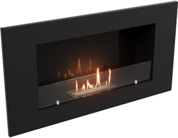 Каминокомплект:Биокамин Firelight BFP/W-90+Набор керамических камней М, белые