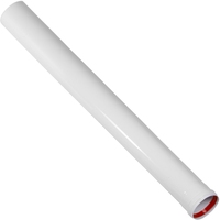 Удлинитель коаксиального дымохода раструбн. Royal Thermo 60/100, 1000 мм