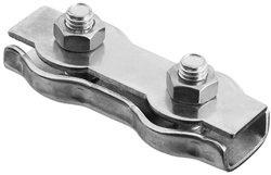 Зажим ACR нержавеющий 3 мм DOUBLE SS304 (А) (250/1000)