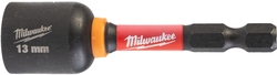 Насадка торцевая Milwaukee 1/4" HEX SHOCKWAVE 13x65мм