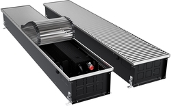 Конвектор внутрипольный Royal Thermo ATRIUM TURBO-150/250/1200-DG-U-NA