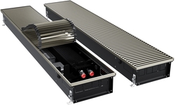 Конвектор внутрипольный Royal Thermo ATRIUM TURBO-110/250/2900-DG-U-LB