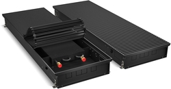 Конвектор внутрипольный Royal Thermo ATRIUM-110/400/2200-DG-U-BL