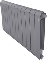 Радиатор биметаллический Royal Thermo Infinity 500 Silver Satin VR80 - 12 секц.