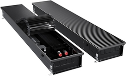 Конвектор внутрипольный Royal Thermo ATRIUM TURBO-110/250/800-DG-U-BL