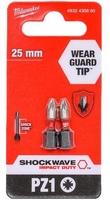 Насадка Milwaukee SHOCKWAVE PZ1 25мм (упак_2) 4932430860