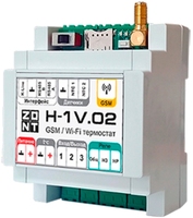 Контроллер ZONT H-1V.02 отопительный GSM / Wi-Fi