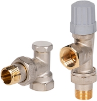 Набор термостатический для радиатора осевой Royal Thermo 1/2" Click