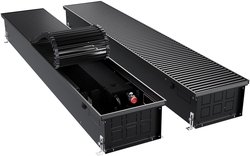 Конвектор внутрипольный Royal Thermo ATRIUM TURBO-150/250/800-DG-U-BL